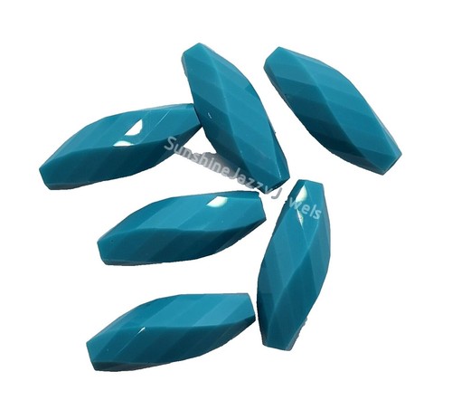 Swarovski Crystal Oval Fancy Stone 4127 30mm Azure Blue With
