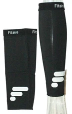 Fitaire Premium Copper Calf Compression Support Sleeve - Unisex Adult Large