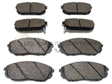 PASTIGLIE FRENO ANTERIORI E POSTERIORI NUOVE SET COMPLETO PER KIA SORENTO 2.5D 3.3 V6 2006-2010