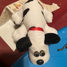 Pound Puppies Baby Pup 1980 s Tonka Hardees Exclusive WhIte/Black Spots Vintage