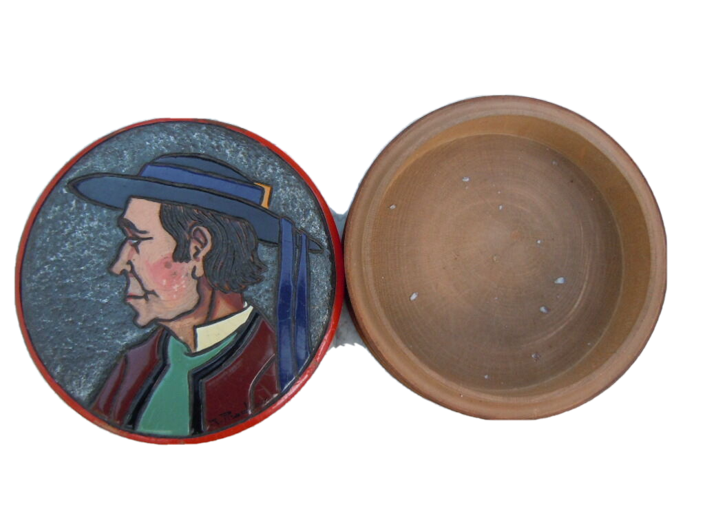 Boîte à Bijoux Ancienne Signée R. Pradiac, Style Breton - Occasion