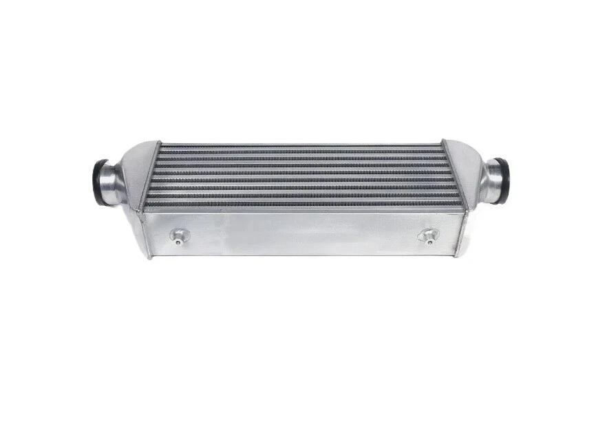 Intercooler universal turbo alumínio entrada/saída 2,25" 18,5"x6,6"x2,7" - Imagem 2 de 4