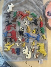 Vintage Animal Miniature , Action Figure Toys 45 pieces, Mixed Lot 1950-60-70