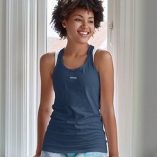 WINK FemaleTank-Simple Minimal Printed One Liner