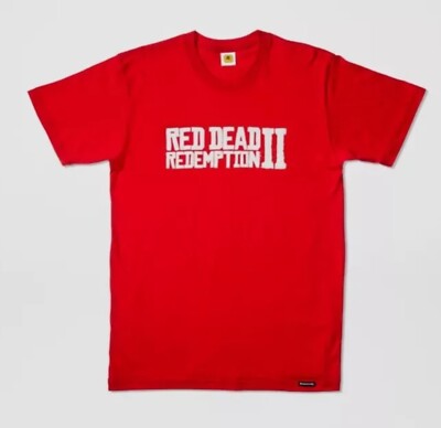 Red Dead Redemption 2 Logo T-Shirt Tee - NEU - ALLE GRÖßEN