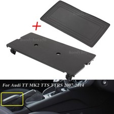 Per Audi TT MK2 TTS TTRS 2007-2014 Piastra di copertura console centrale + piastra tappetino in gomma