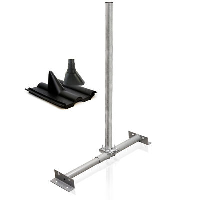 Dachsparrenhalter 1m SAT Dach Mast Sparrenhalter Aufsparrenhalter Frankfurter