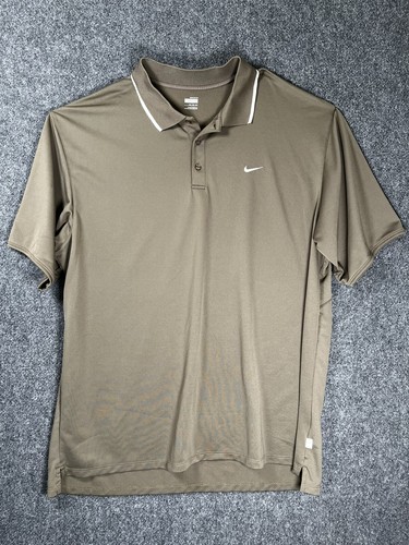 Nike Fit Dry Golf Polo Shirt Men's Size 
