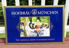 Hofbrau Munchen Bavarian Kings Beer Germany Metal Sign Bar Pub Man Cave