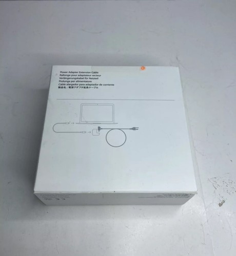 New Sealed Apple Genuine OEM White Power Adapter Extension Cable A1689 - Picture 2 of 2