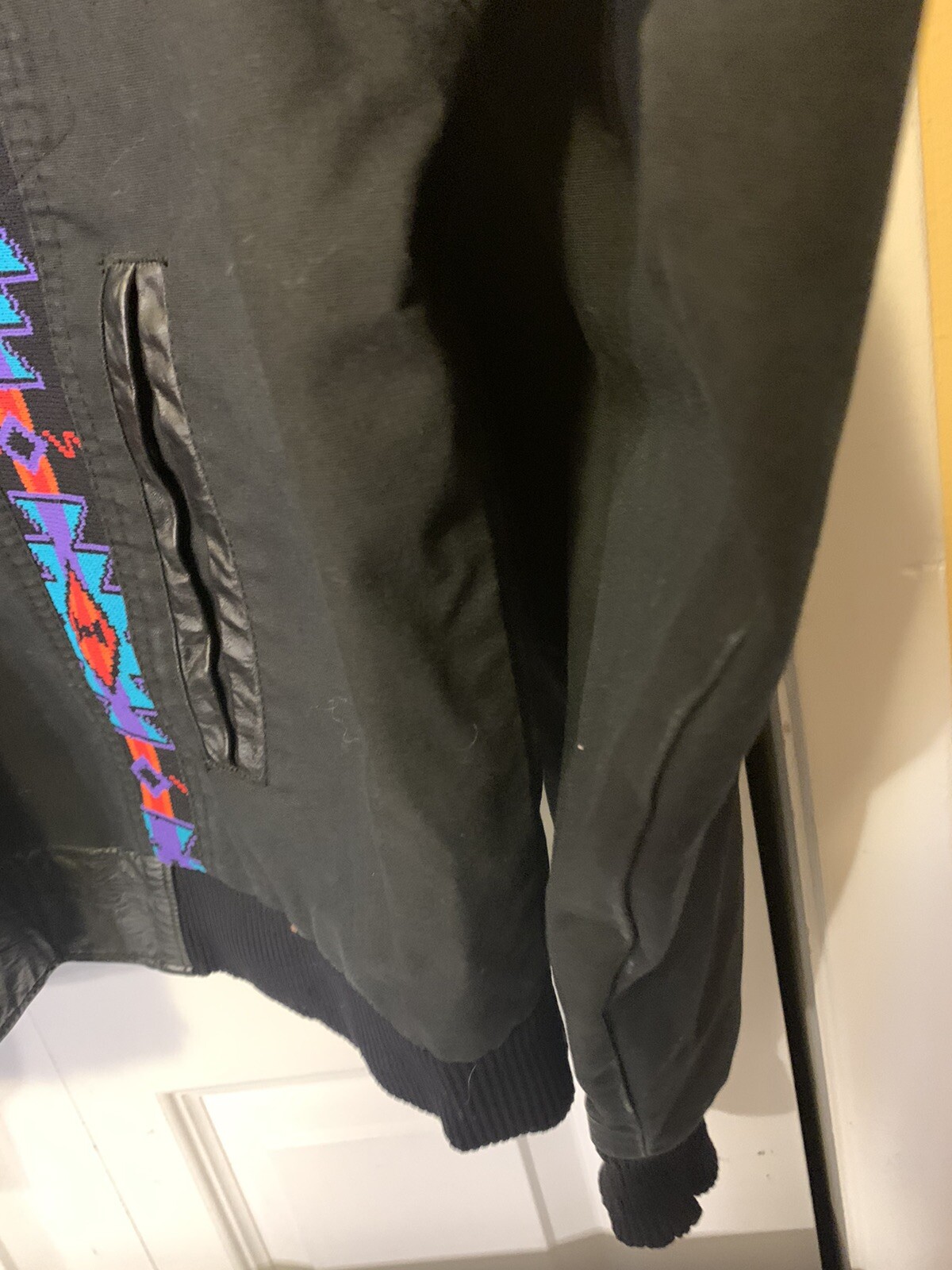 Vintage David James Native Pattern Jacket Blacksm… - image 4