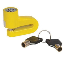 Lucchetto blocca disco bloccadisco moto scooter antifurto bici freno acciaio