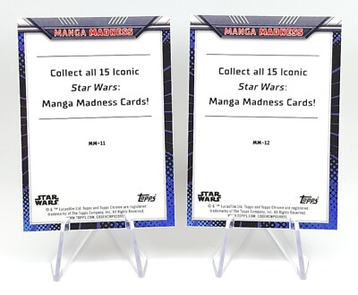 Star Wars Trading Cards 2023 Topps Chrome Star Wars Manga Madness