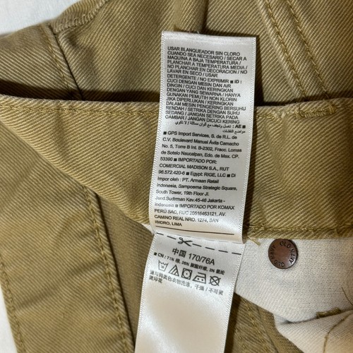 Old Navy Jeans Mens 30x30 Khaki Denim Straight Leg 5-Pocket Outdoor Slim Fit - Picture 7 of 13