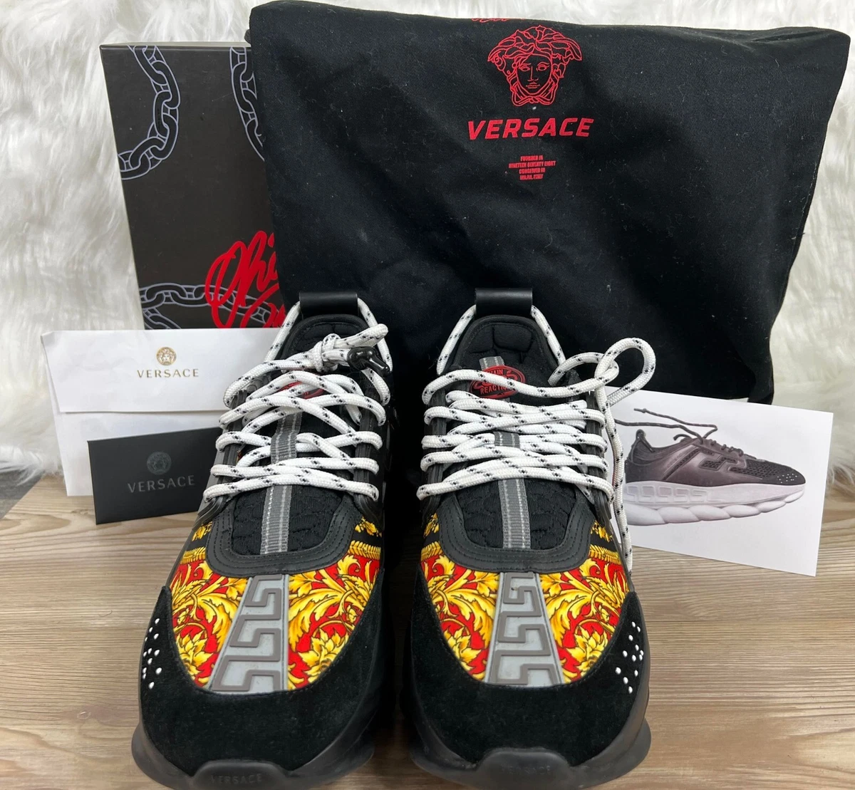 Versace, Shoes, Versace Chain Reactions 9