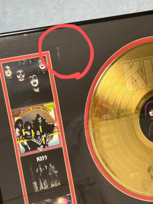 #キッス KISS 24kt ゴールドレコード KISS 24kt Gold LP The First Decade 10 Albums Ltd S/N:221