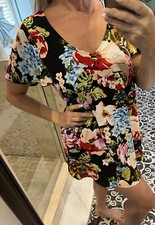 Show Me Your Mumu Women Red Casual Dress S Flutter Floral Blue Green Blush