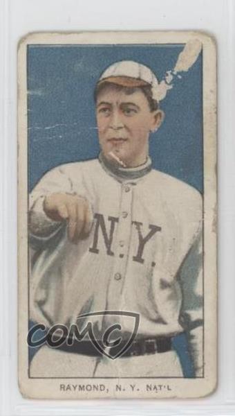 1909-11 T206 Sovereign 350 Apple Green Back Bugs Raymond 7xr