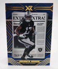 Panini XR 2022 - Extra Extra Blue #EXT-20 Davante Adams/99
