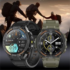 HW50 Bluetooth-Compatible Waterproof HD Screen Talking Watch For Android IOS NEW