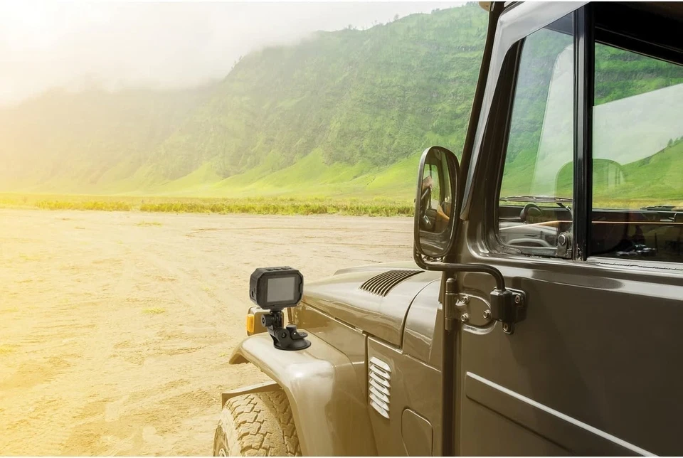 VIVITAR-DVR757HD 12MP Waterproof Digital Portable Action Camera - Blue - Image 4 of 4