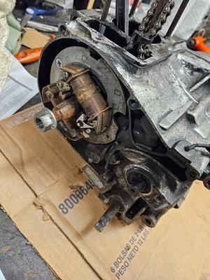Honda XR100 1979 engine motor bottom end crankcase crankshaft