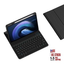 Keyboard Case for 2023, Slim Flip Case with Xiaomi Redmi Pad SE 11" Black