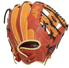 Rawlings HOH DP COLORS 11.5  RH Ladies/Girls Softball Infield Glove SC/ORG