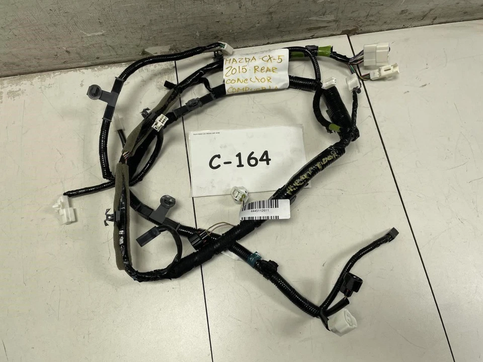 MAZDA CX-5 2016 puerta trasera arnés de cables OEM+ Foto 4 de 4