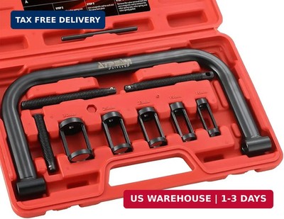 ATPEAM Auto Valve Spring Compressor C Clamp Tool Set Suitable for Motorcycle, AT