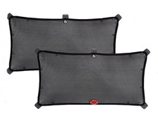 Munchkin Brica Magnetic Stretch to Fit Magnetic Sun Shade. 2-Pack. Black. NEW