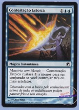 Stoic Rebuttal Mtg MISPRINT Portuguese. Missing "Counter target spell"
