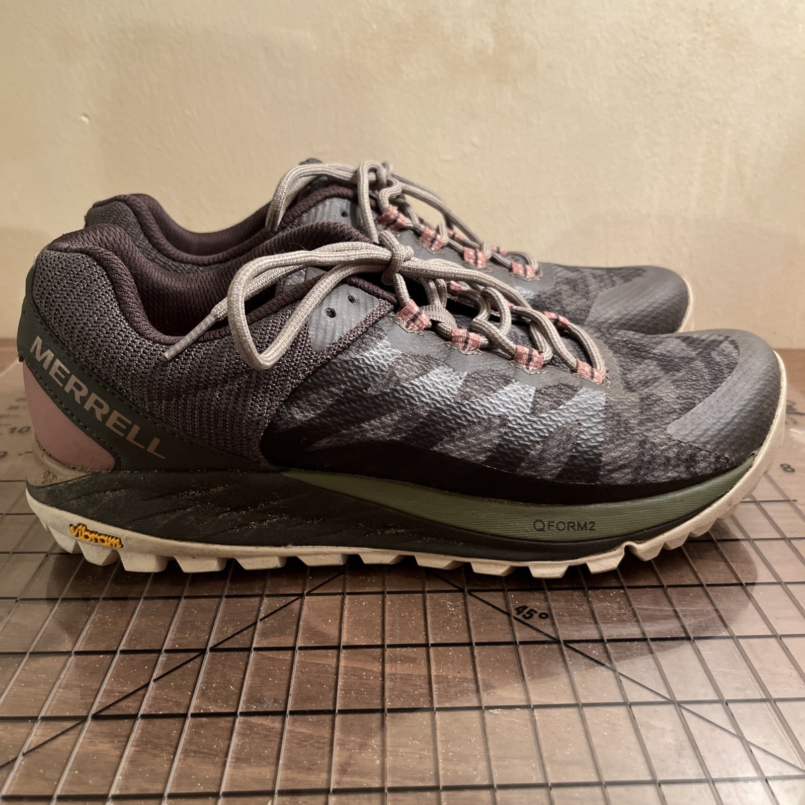 Scarpe Merrell Antora 2 verde nero rete J067302 donna 9 escursionismo outdoor