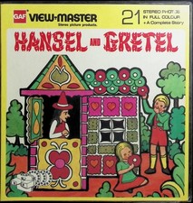 Hansel And Gretel 8 x8  3D View-Master 3 Reel Packet Folder NEW SEALED ND107E 