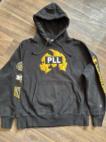 Champion Reverse Weave Wu Tang PLL Lacrosse Method Man Large Hoodie Sweatshirt