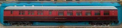 Spur N Rivarossi 9688 Gulf Mobile Ohio Heavyweight Diner Car GM&O Springfield | Zustand: Used