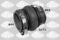 Sasic 3330046 Ladeluftschlauch FüR CitroËN Peugeot Einlass/Outlet