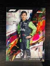 2024 Zhou Guanyu Topps Finest #14 F1 Formula 1