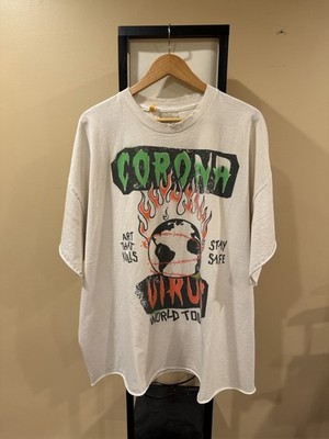 Gallery Dept OG Corona Virus ATK World Tour White/Cream Tee