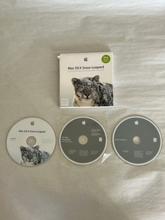 Apple Mac OS X Snow Leopard 10.6.3 Family Pack w/ Install DVDs Untested