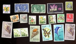 stamps Kenya lot of about 75 lot # 89