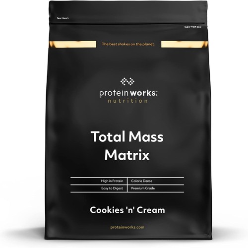 THE PROTEIN WORKS - Total Mass Matrix Mass Gainer | High Calorie Protein Powder