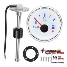 Fuel Sending Unit With Fuel Gauge 240-33ohm 165mm For Boat 6.5 White Fuel Sending Unit With Fuel Gauge 240-33ohm 165mm For Boat 6.5 White