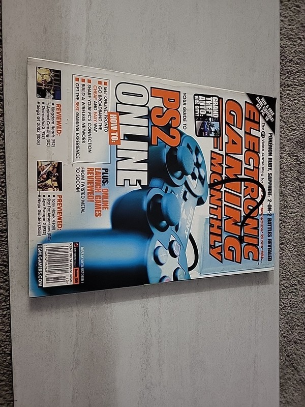 Electronic Gaming Monthly #159 Feat. PS2 Online