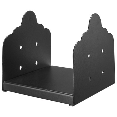 2 Pack 8x8 Post Base Brackets Wood Fence Post Anchor Inner Size 7.9x7.5 inch