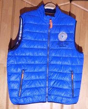 CAMP DAVID Weste Freizeit Blau Gr. L XL 54