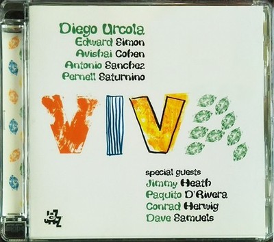 Diego Urcola - Viva CD Jazz Instrumental Latin Trumpet NEW SEALED Hype Sticker