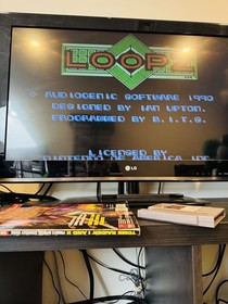 Nintendo (NES) Game Bundle Lot of 4 Tested Loopz Othello Sky Shark & Infiltrator