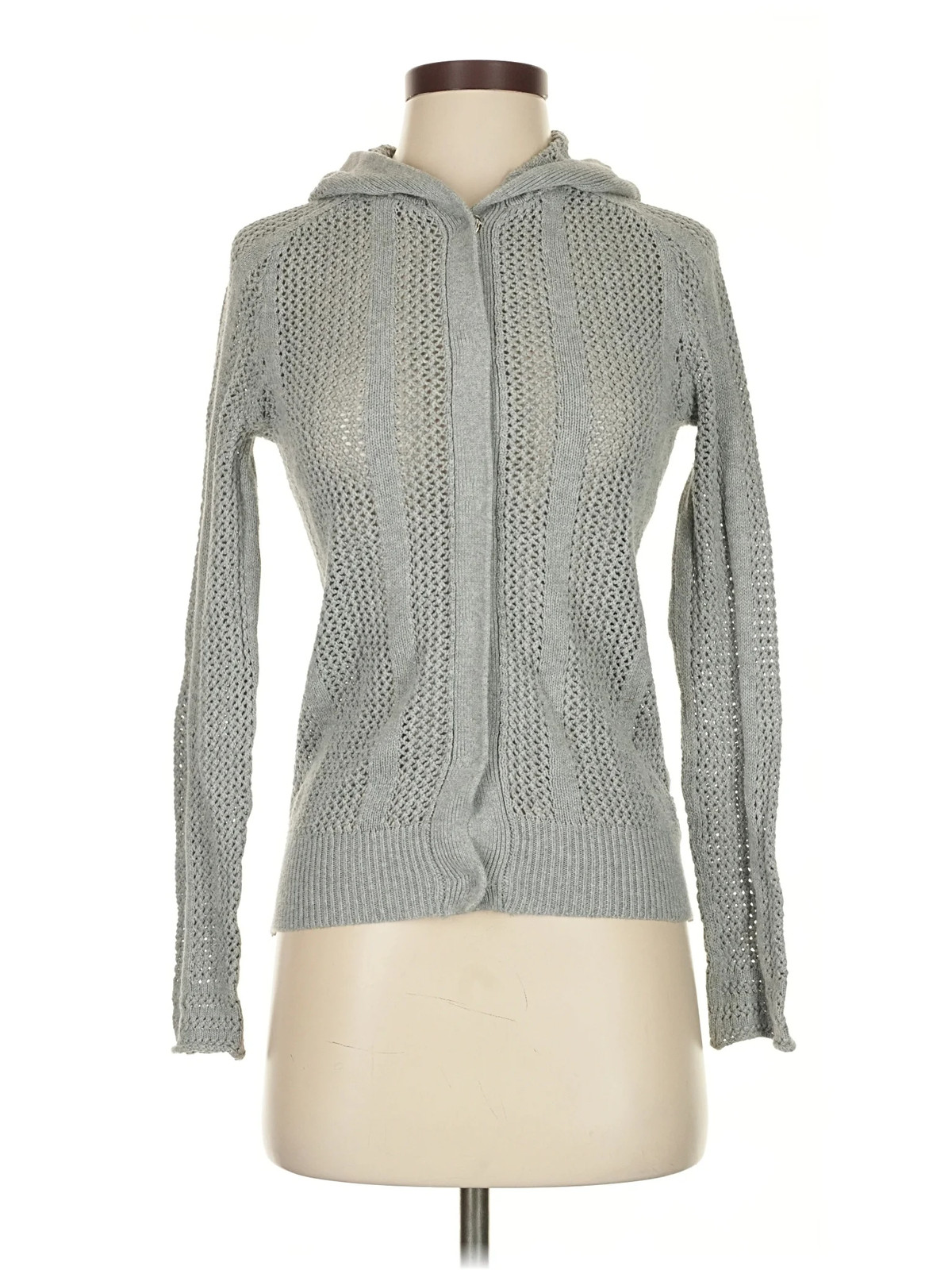MICHAEL Michael Kors Women Gray Cardigan S