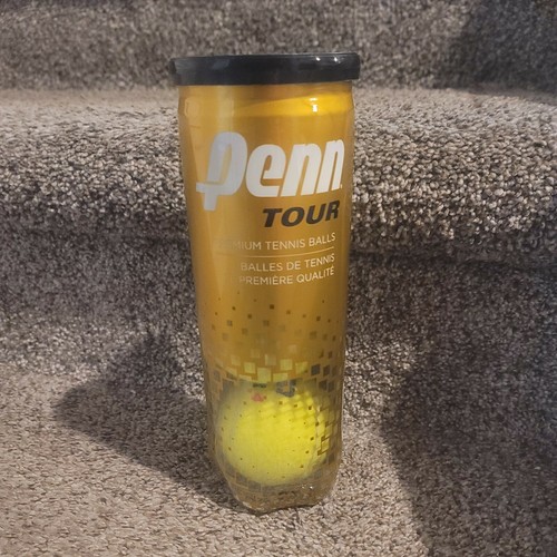 NEW SEALED Penn Tour Extra-Duty Felt Premium Tennis Balls 3 Per Pack - Picture 2 of 3